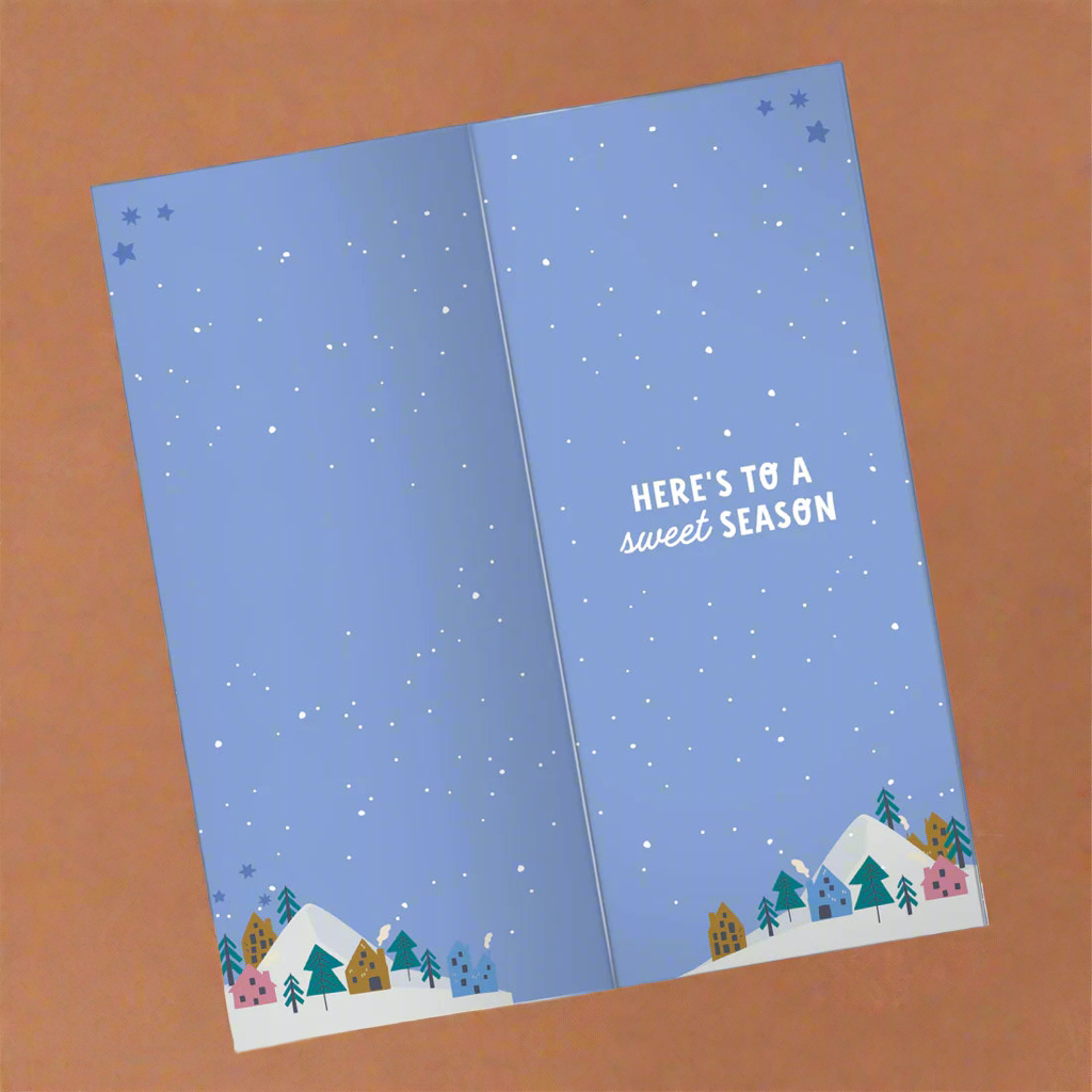 Merry Everything |Holiday Greeting Card + Chocolate Bar INSIDE