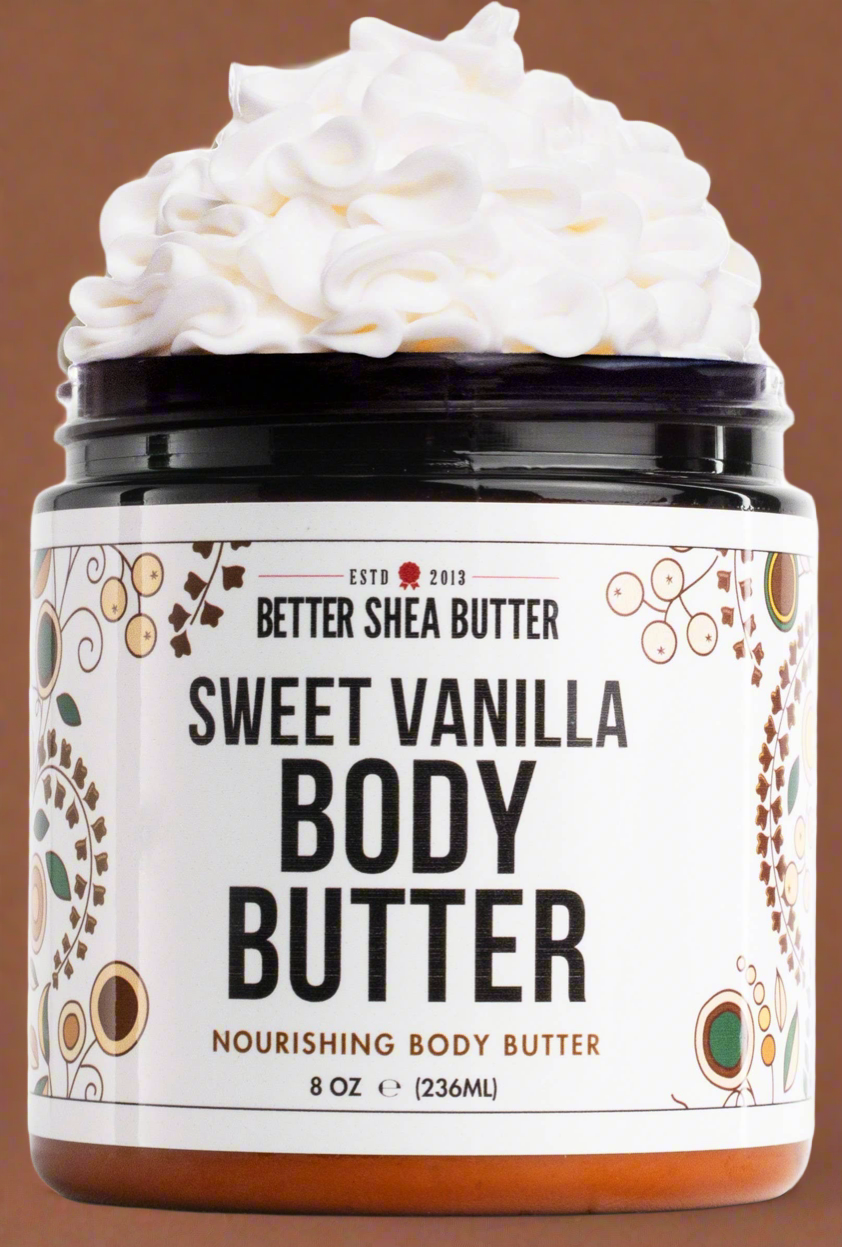 Natural Organic Body Butter Sweet Vanilla