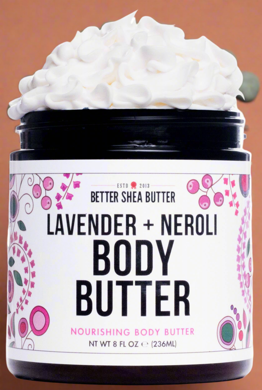 Natural Organic Body Butter |Lavender Neroli